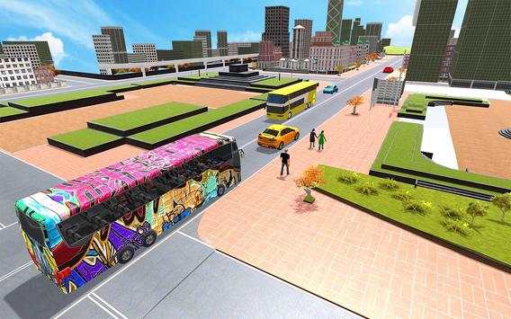 Beach Taxi Bus Driving Simulator screenshot 4