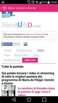 News Uomini e Donne screenshot 3