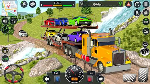 kereta pengangkut lori pemandu screenshot 6