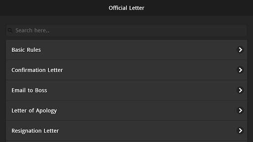 All Letter Writing Sample screenshot 6