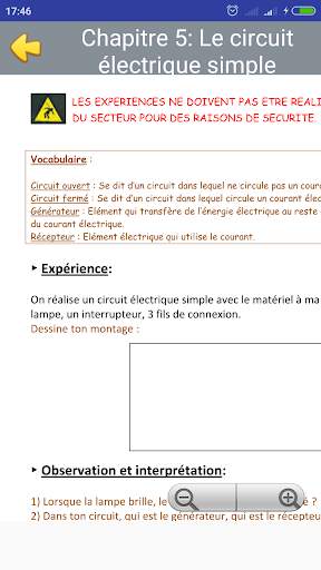 cours de physique chimie 5eme screenshot 5
