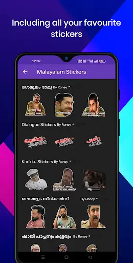 Malayalam Stickers screenshot 2