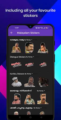 Malayalam Stickers screenshot 2