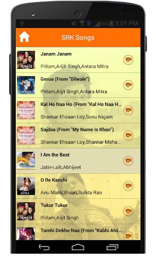 SRK Hindi Movie Songs screenshot 5