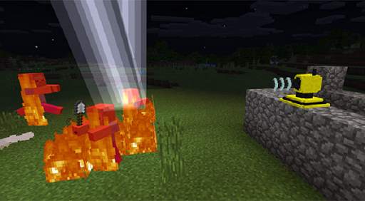 Turrets Addon for MCPE  6 skins स्क्रीनशॉट 3