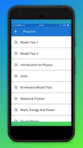 Physics MCQs -Quiz and Answer screenshot 2