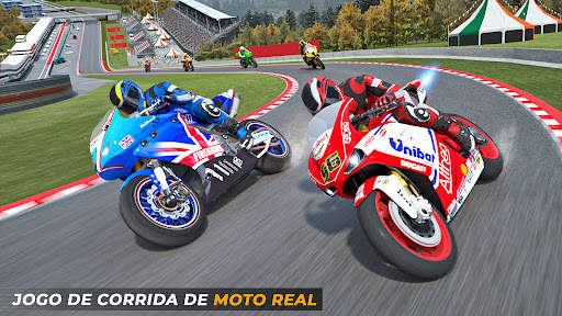 Jogo de moto de corrida 3d screenshot 1