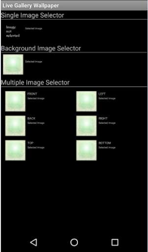 3D Gallery Live Wallpaper App screenshot 3