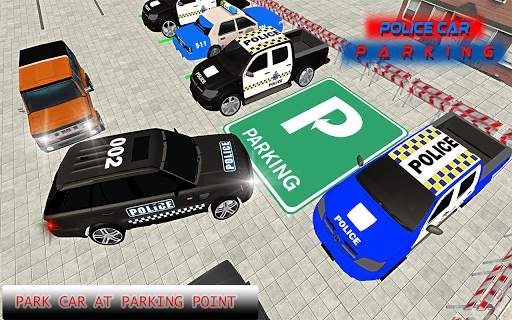 US Police Car Parking: Free Parking Games screenshot 2