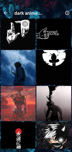dark anime wallpaper screenshot 3