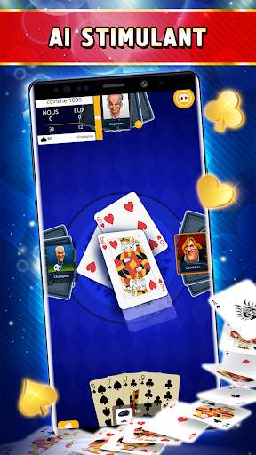 Coinche Offline -Single Player screenshot 2