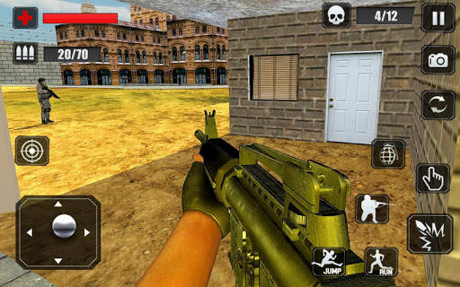 Counter Terrorist Stealth Mission Battleground War screenshot 20