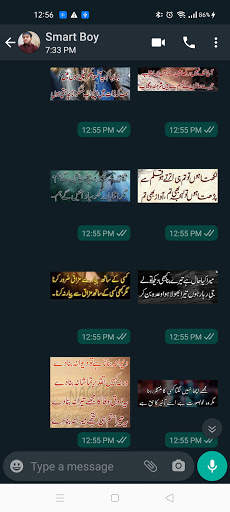 Urdu Poetry Stickers for WhatsApp screenshot 5