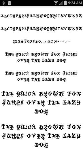 Graffiti Fonts Message Maker screenshot 5