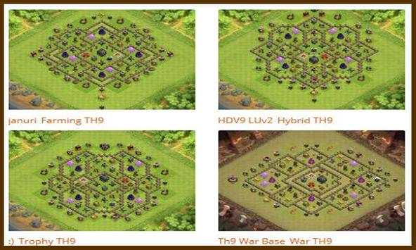 Base Map Clash Of Clans 2016 screenshot 1