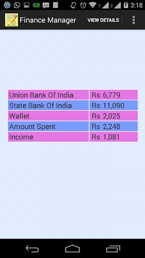Finance Manager screenshot 1