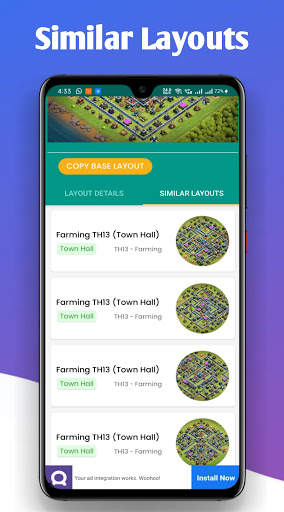 COC Bases - Maps, Clashbase screenshot 8