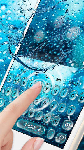 Glass Water Keyboard screenshot 3