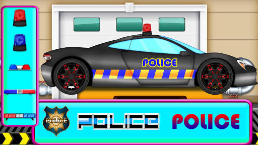 Police Car Wash Cleanup screenshot 5