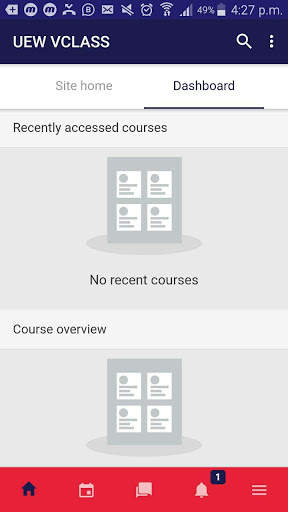 UEW MOODLE : IDeL & ITECPD screenshot 1