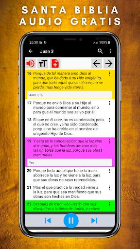 Spanish Audio Holy Bible - Reina Valera Free screenshot 2