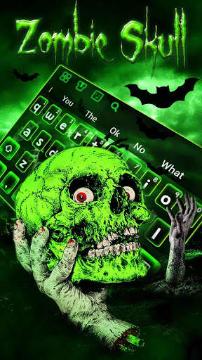 Ghost Skull Keyboard screenshot 1
