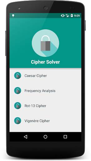 Cipher Solver 1 تصوير الشاشة