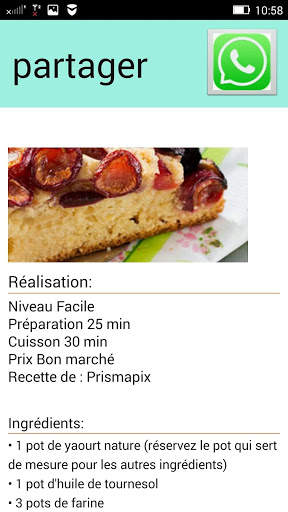 Gâteau au yaourt screenshot 3