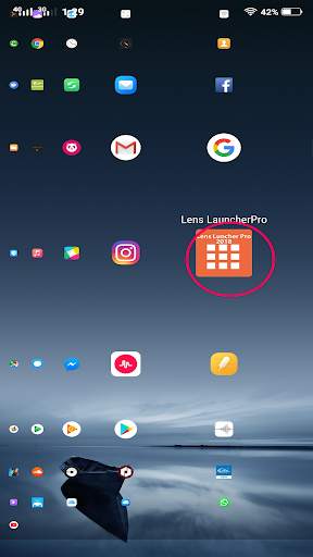 Lens Launcher Pro screenshot 1