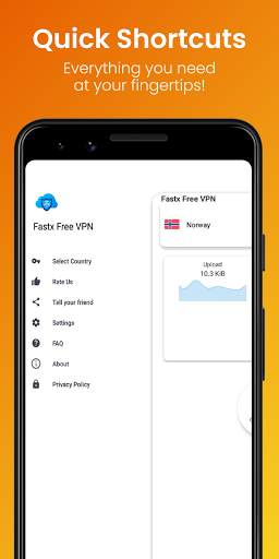 FastX Free VPN 2021: Unlimited Free VPN Proxy 2021 screenshot 7