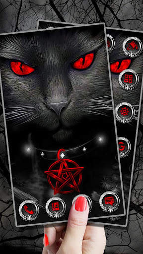 Cool Evil Cat Themes HD Wallpapers screenshot 2