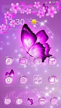 3D Neon Butterfly Kawaii Theme screenshot 7