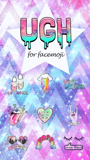 UGH Emoji for Facemoji screenshot 2