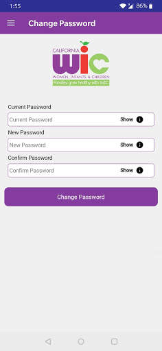 California WIC App screenshot 3