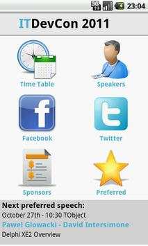 ITDevCon 2011 screenshot 1