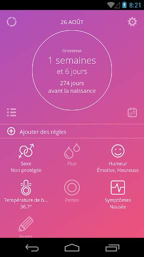Ovu - Suivi de règles gratuit screenshot 4