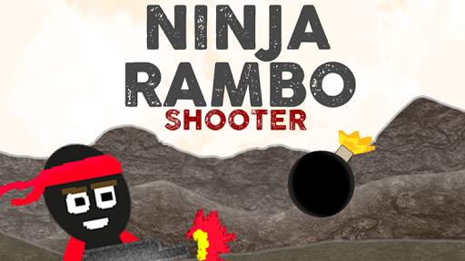 Ninja Rambo Shooter screenshot 1