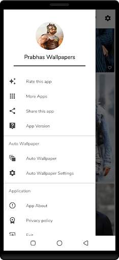 Prabhas Wallpapers : Auto Wallpapers screenshot 4