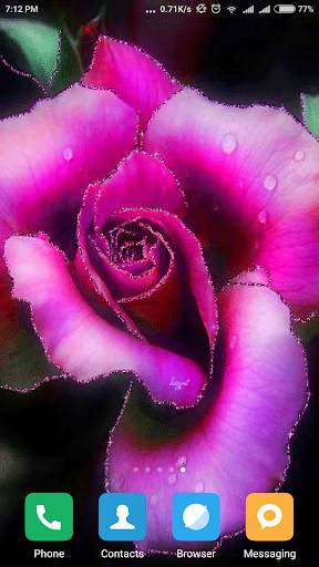 Flower Live Wallpaper screenshot 5