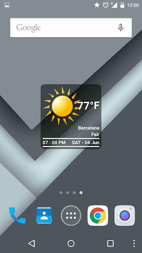 Boxy Clock & Weather screenshot 3
