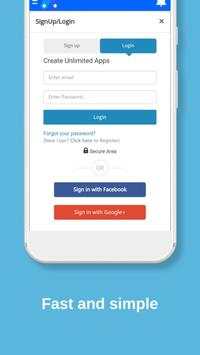 Android App Maker screenshot 3
