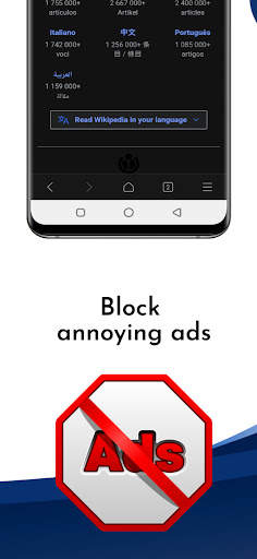 Adblock Fast Browser screenshot 4