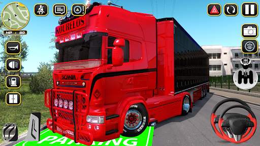 Semi Truck Parking: Car Games screenshot 5