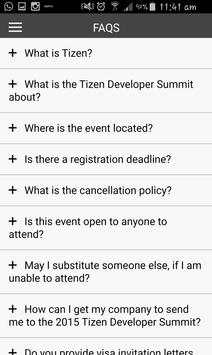 Tizen Dev Summit 2015 screenshot 7