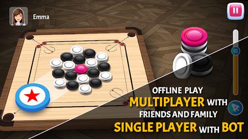 Carrom Star - 3D Carrom Game 2020 screenshot 1
