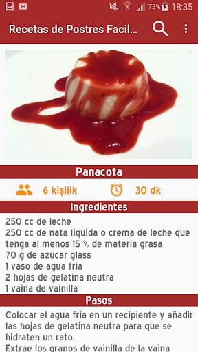 Recetas de Postres Faciles sin internet screenshot 4