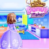 🍩🍦  Sofia Cooking Games : Donut Maker for Girls logo