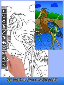 Super Birds Kids Coloring Game screenshot 8