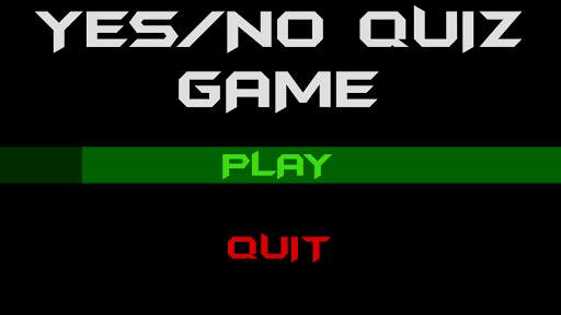 Yes/No Quiz Game screenshot 1