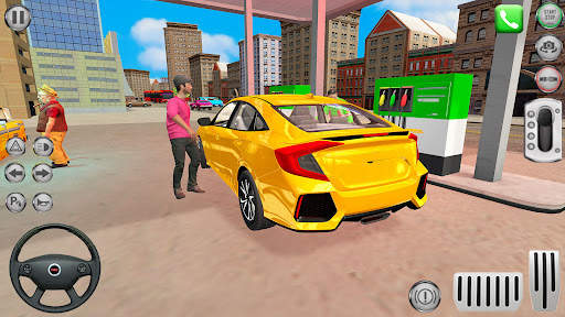 Games 2023 - Taxi Driving 3D screenshot 3